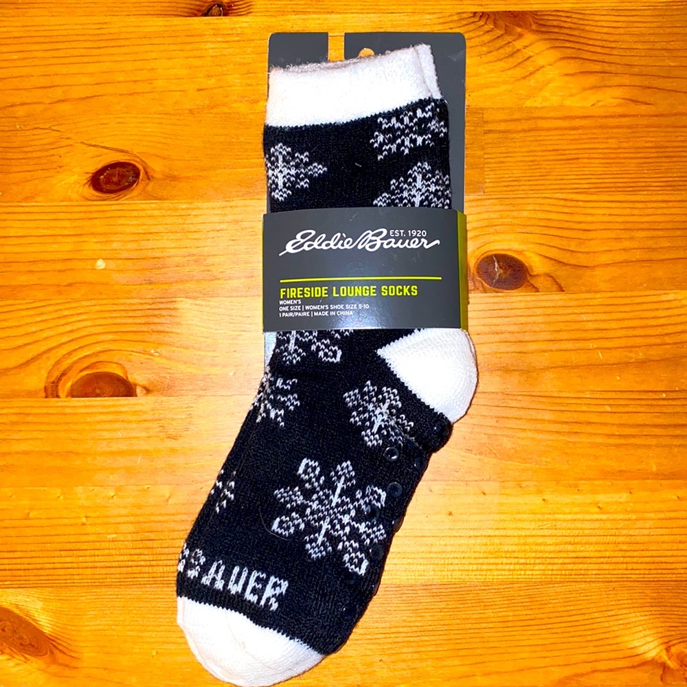 Eddie Bauer lounge socks